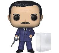Funko TV: The Addams Family - Gomez Addams with Sword Limited Edition Chase Pop! Vinyl Figure (Includes Compatible Pop Box Protector Case)
