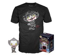 Funko Unisex Children's POP Stephen Kings Es Pennywise Figure & T-Shirt Set (Size M), Multicoloured, Estándar, Multicoloured