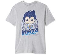 Funko Unisex Kid's Pop & Tee Dragon Ball Z Vegeta Figure Set Action, Multicoloured, One Size