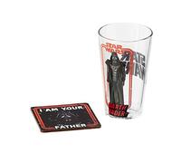 Funko UT-SW06422 Star Wars Pint Glass and Coaster Set, Multicolour, 568ml