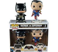 Funko V 2 Pack Batman And Superman Metallic Version Figurine, Multi-Colour, 7005