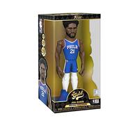 Funko Vinyl Gold 12": NBA - Joel Embiid - 1/6 Odds for Rare Chase Variant - Collectable Vinyl Action Figure - Birthday Gift Idea - Official Merchandise - Ideal Toy for Sports Fans and Display