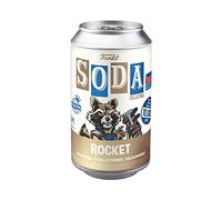 Funko Vinyl SODA: Rocket Raccoon - Flocked Chase. - (Styles May Vary) - Marvel Comics - Collectable Vinyl Figure - Gift Idea - Official Merchandise - Toys for Kids & Adults - Comic Books Fans
