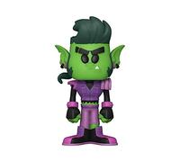 Funko Vinyl SODA: Teen Titans-Metal Beast Boy - 1/6 Odds for Rare Chase Variant - . - (Styles May Vary) - Teen Titans Go! - Collectable Vinyl Figure - Gift Idea - Official Merchandise - TV Fans