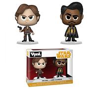 Funko VYNL 4 Inch 2-Pack: Star Wars: Solo: Han Solo & Lando Calrissian