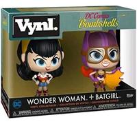 Funko - Vynl: DC Bombshells 2PK (Wonder Woman & Batgirl) Funko Vinyl Figure