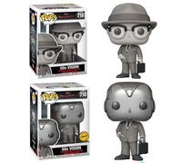 Funko POP! Marvel: WandaVision - Vision 50s - 1 in 6 Chance of Rare Chase | Official Superheroes Merch - Collectable Vinyl Figurine for Shelf Display - Birthday Gift Idea for Fans and Collectors