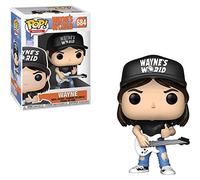 Funko Wayne Campbell: Wayne's World x POP! Movies Vinyl Figure & 1 POP! Compatible PET Plastic Graphical Protector Bundle [#684 / 34330 - B]