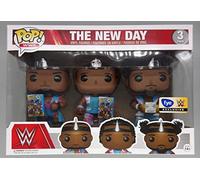 Funko Wrestling-3-Pack The New Day Booty O'S WWE Wrestling Figurine, Multicoloured, 13669