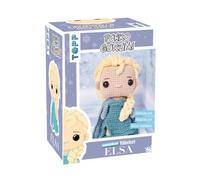 Funkogurumi Elsa, The Unofficial Crochet Set, Instructions, Yarn in 4 Colours (63% Cotton, 37% Polyacrylic), Filling Wadding, Embroidery Thread, Crochet Hook 2.5 mm, Safety Eyes, Stitch Marker