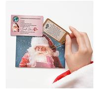 FunkOn Magic Santa Key & Santa Sleigh Licence/Santa's Lost Driving Licence + Postcard/Father Christmas Eve tradition Christmas Eve box fillers for kids and homes with no chimney