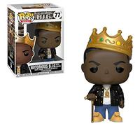 FunkoPOP Rocks: Notorious B.I.G with Crown Bundled w/ Pop BOX PROTECTOR CASE