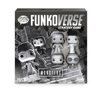 Funkoverse Universal Monsters Strategy Board Game for 2-4 Players - Includes 4 Funko POP! Figures
