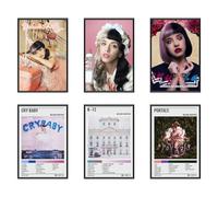 Funkprofi 6 PCS Martinez Music Album Cover Posters - Frameless Exquisite Wall Art Decor for Home Bedroom, Living Room, 8 * 10 Inches