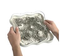 FUNKSTAR HARDWARE® Rock & Roll Maze | designer desk puzzle with moving ball | stylish gift for adults and kids 10+ | sleek modern game for stress relief and focus