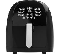 FUNKY Air Fryer, 1700W, 5.5L basket, 12 preset programmes and sensor touch control panel, 60 minute timer, 80 to 200 degrees - Black