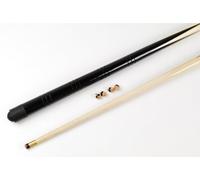 Funky Chalk 2 x 36 ONE PIECE Junior Short Pool Snooker Cue for Home Tables Kids + 8 FREE 11mm Tips