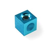 Funky Chalk 5 in 1 CUE TIP CUBE - Metal Snooker and Pool Cue Tip Shaper, Sanding and Picking Tool (Blue)