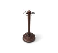 Funky Chalk Freestanding COMPACT 6 CUE Metal Pool and Snooker Cue Rack for up to 6 cues (Bronze)