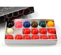 Funky Chalk Kids Small ECONOMY SNOOKER 17 Ball Set - 1 5/8Inch (41mm)