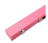 Funky Chalk Medium Junior Kids Snooker Pool Cue Case 26 Inch with Batten Interior Suitable for 48 Inch or 42 Inch 2 Piece Centre Joint Cues (Hot Pink)
