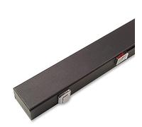 Funky Chalk Medium Junior Kids Snooker Pool Cue Case 26 Inch With Batten Interior Suitable For 48 Inch 2 Piece Centre Joint Cues (Black)