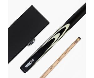 Funky Chalk Riley Ronnie O'Sullivan Strike 57 Inch 2 Piece Centre Joint Cue and Case Set 9.5mm Tip with Black Hard Case