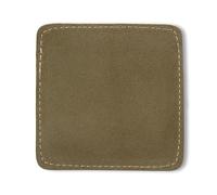 Funky Chalk Square Leather Padded Compact Snooker Pool Cue Towel (Green)