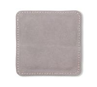 Funky Chalk Square Leather Padded Compact Snooker Pool Cue Towel (Grey)