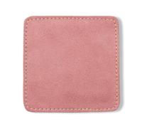 Funky Chalk Square Leather Padded Compact Snooker Pool Cue Towel (Pink)