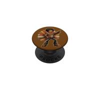 Funky Disco Turkey Dance Retro Thanksgiving Vibes PopSockets Adhesive PopGrip