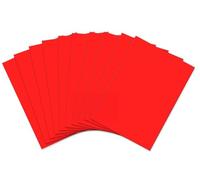 Funky Foam A4 Red Pack of 10 Sheets