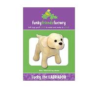 FUNKY FRIENDS FACTORY Funky Friends Lucky The Labrador Pattern