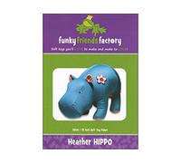 FUNKY FRIENDS FACTORY Heather Hippo Sewing Pattern