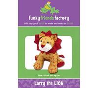 Funky Friends Factory Larry The Lion Pattern, Fleece, [ANY]
