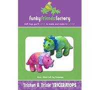 Funky Friends Factory Triceratops Sewing Pattern