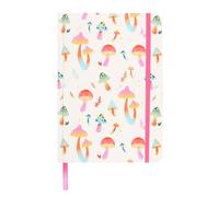Funky Fungi Mushroom Print A5 Notebook