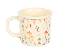 Funky Fungi Mushroom Print Mug KDMD Pink One Size