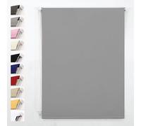 Funky Gadgets Roller Blind Custom Made to Measure Thermal Blackout Roller Blinds - UV Protection Child Safe Easy Fit Window Blinds for Home & Office Light Grey, Up to 60W x 165H cm