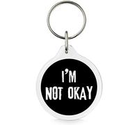 Funky Gifts I’m Not Okay 40mm Keyring