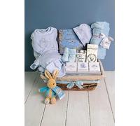 Funky Hampers Deluxe Baby Boy Gift Hamper Blue