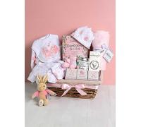 Funky Hampers Deluxe Baby Girl Gift Hamper Blue