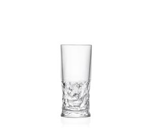 Funky Hi-Ball Tumbler Drinking Clear Glassware 15.56cm H 35.2cl Pack Of 12