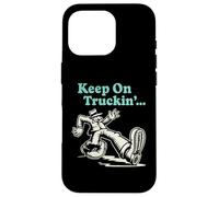 Funky Keep on Truckin' - Funky Groovy Retro Vibes Case for iPhone 16 Pro