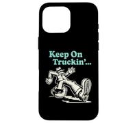 Funky Keep on Truckin' - Funky Groovy Retro Vibes Case for iPhone 16 Pro Max