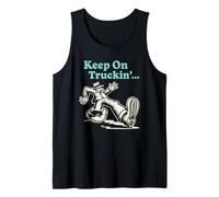 Funky Keep on Truckin' - Funky Groovy Retro Vibes Tank Top