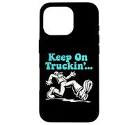 Funky Keep on Truckin' - Retro Vibes Case for iPhone 16 Pro