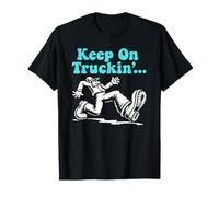 Funky Keep on Truckin' - Retro Vibes T-Shirt