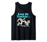 Funky Keep on Truckin' - Retro Vibes Tank Top