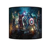 FUNKY LAMPSHADES Marvel Avengers Ceiling Or Bedside Lamp Shade ~ Boys Girls Bedroom Drum Lampshade (30cm Ceiling Shade)